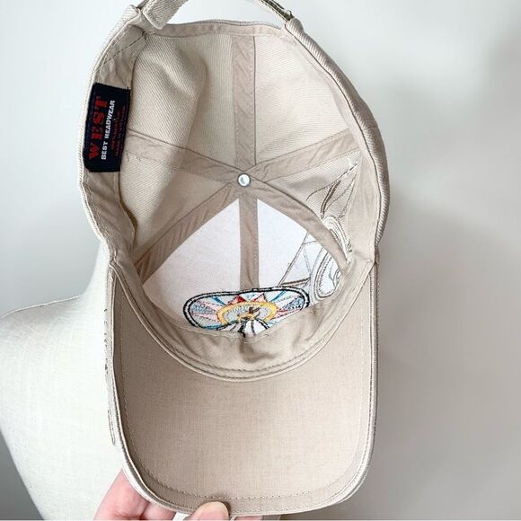 Native Pride Embroidered Dreamcather Feathers Baseball Hat Velcro Closure - Picture 8 of 10